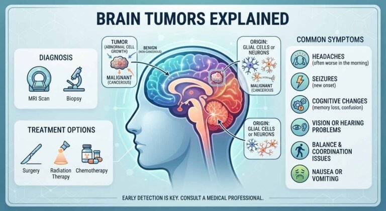 Brain Tumors Types, Grades, Symptoms, and Treatments