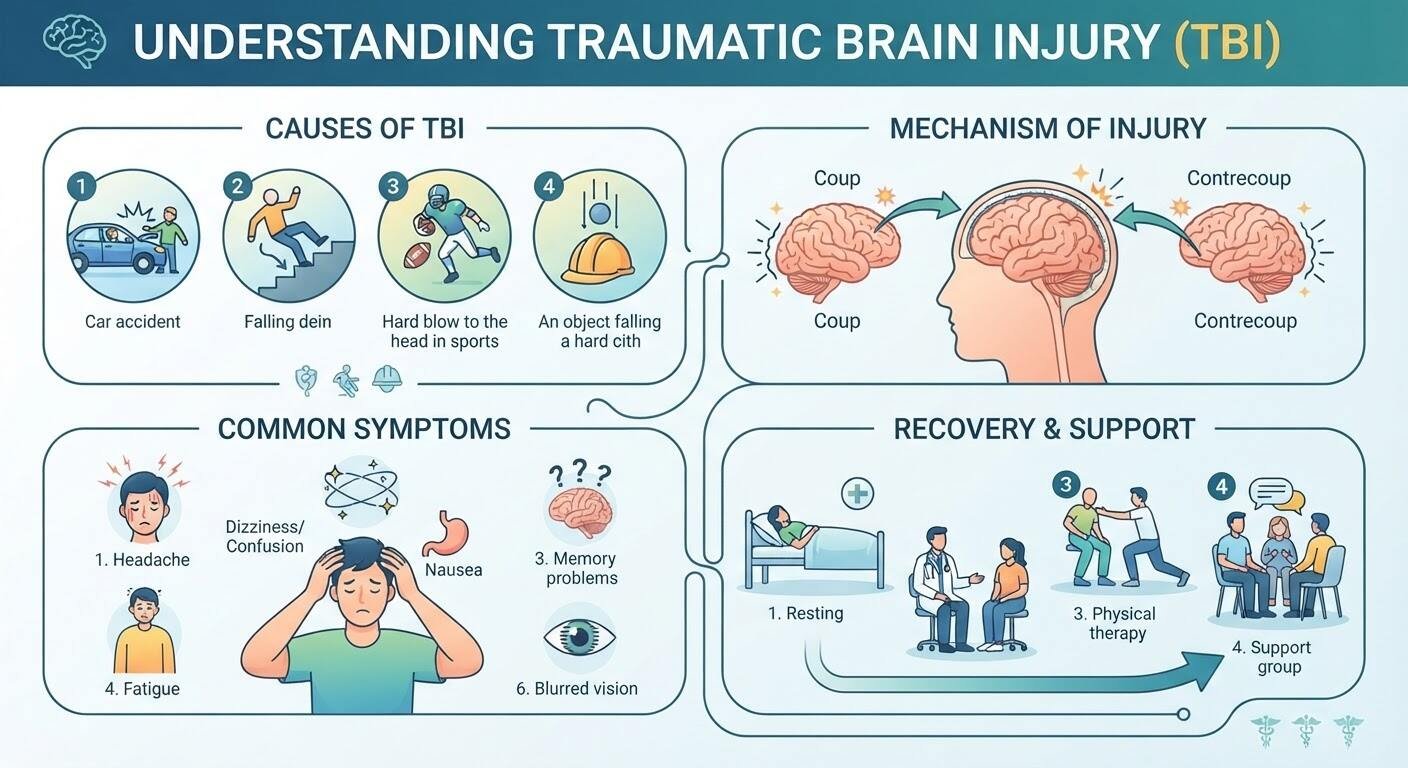 Traumatic Brain Injury (TBI) Types, Symptoms & Treatment