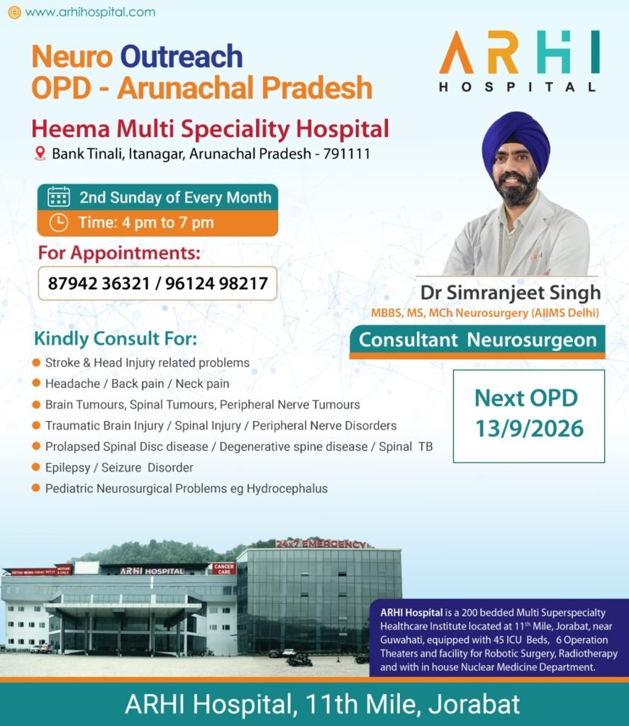 Neuro Outreach OPD Arunachal Pradesh